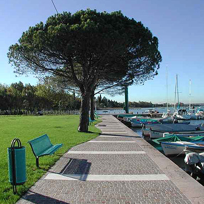 Lungolago Lake, Garda, Italy